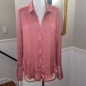 Paige Abriana Rose Shirt X-Large. Gently worn.